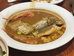 家烧虎头鱼红虾拼-妈妈菜舟山海鲜(定海古城店)