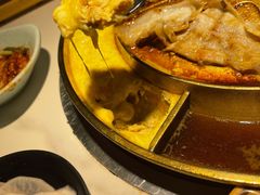 芝士煎蛋-猪啊牛呀羊啊铜盘烤肉(正大广场店)