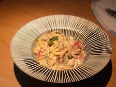 蘑菇烟肉奶油面-春树下·院子露台西餐厅(中隐于市店)