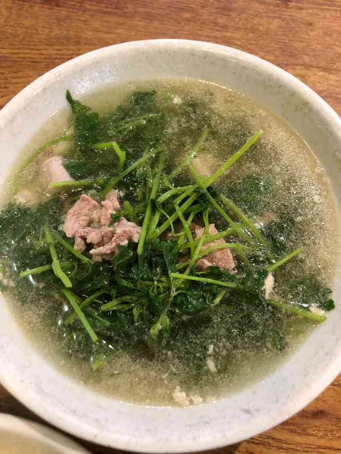 聊里客家捞面-"难得能在深圳遇到环境这么好的客家面店,干.