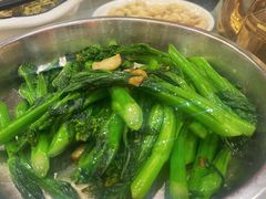 农家铁盆生炒菜心-福满园大酒楼(梅林店)