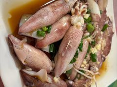 葱油鱿鱼-鸿旺海鲜楼(平潭流水店)