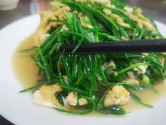 沙葱炒蛋-范记靖远羊羔肉(博物馆店)