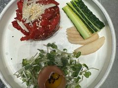 -草家酱蟹炭火烤肉店(珲春南路二店)