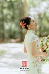 点击看大图 -藤薰定制中式嫁衣礼服旗袍店