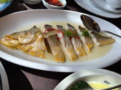 鸡汁大黄鱼-杭州西湖柳莺里酒店·闻莺厅