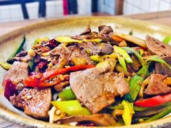 小炒猪肝拌面-醉牛腩·面小馆