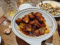 -东来菜馆•手抓海鲜家常菜•海鲜锅贴(鸽子窝店)