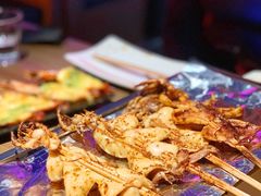 烤鱿鱼-宴誉恋海·名蚝盛宴烧烤酒馆(总统府1912店)