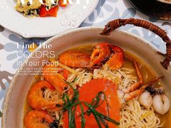 膏蟹拌面-十面欢腾·海鲜面·台式Bistro(长乐路店)