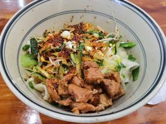 油泼面加臊子-西安手工软面(浦东南路店)