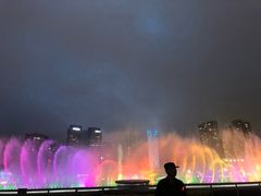 -大连星海广场音乐喷泉
