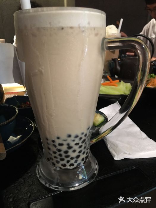 湊湊火锅·茶憩(世博大道店)大红袍珍珠奶茶图片
