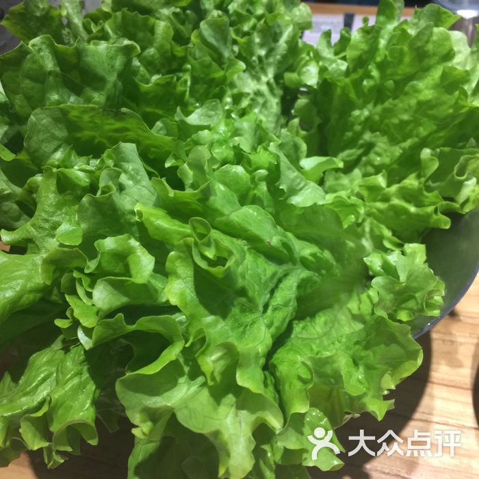 韩江道木炭烤肉生菜图片-北京韩国料理-大众点评网