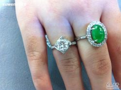 拍的不好 实物很美-威德钻石-克拉钻大本营(南京东路店)