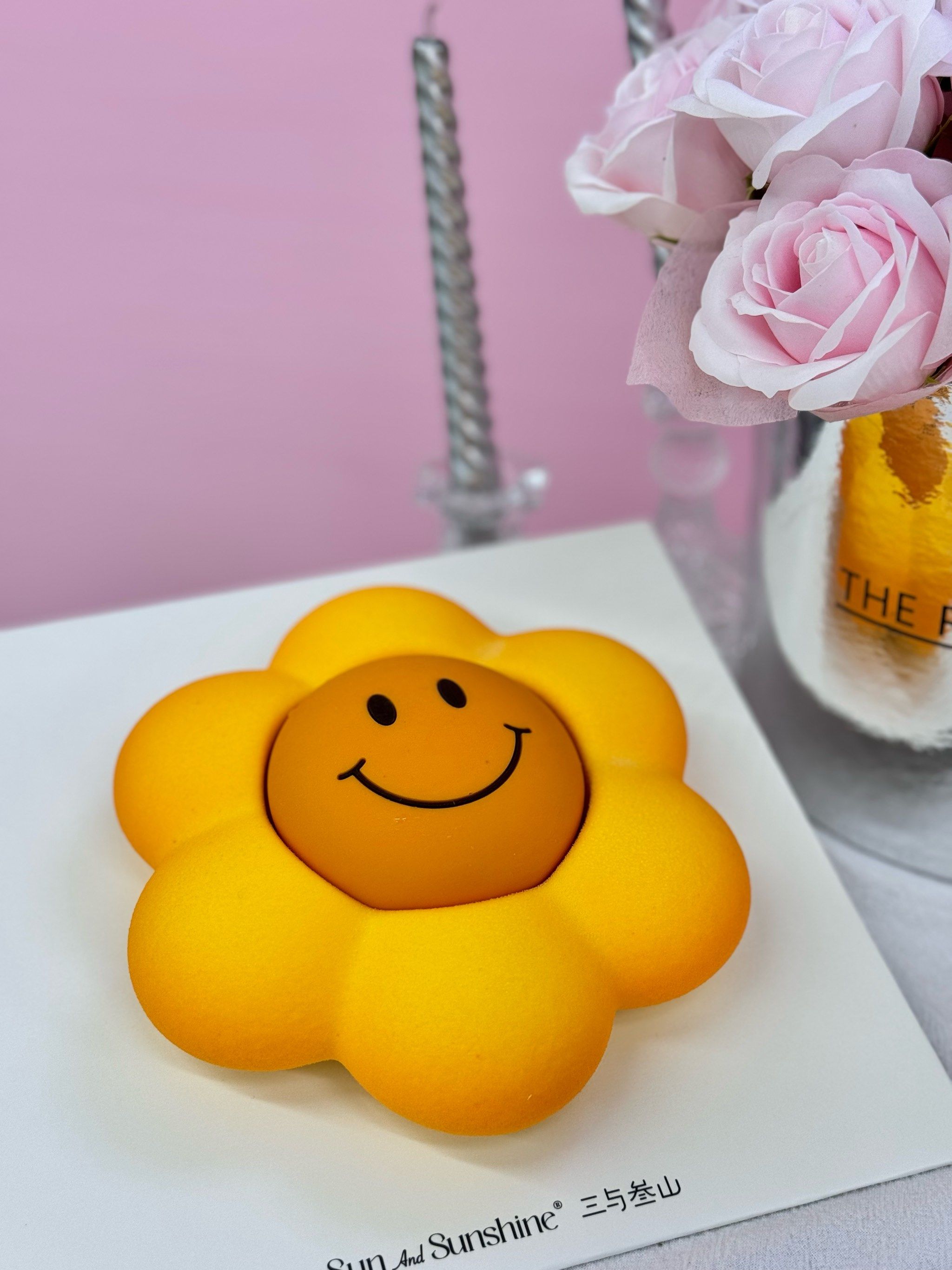 可可爱爱的太阳花蛋糕