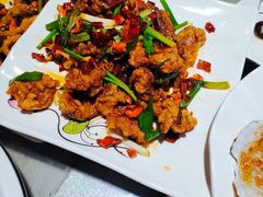 特色炸鸡胗-天津乾毓德饭庄·清真传统炒菜·海鲜烧烤(咸阳路店)