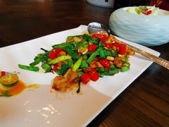 湖南椒蒜苗炒蚌片-天瑞轩·粤菜餐厅