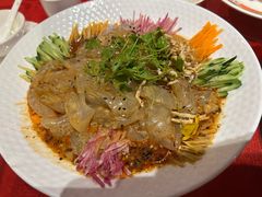 鸡丝五彩拉皮-正阳门饭庄·烤鸭·北京菜(万丰路七里庄店)