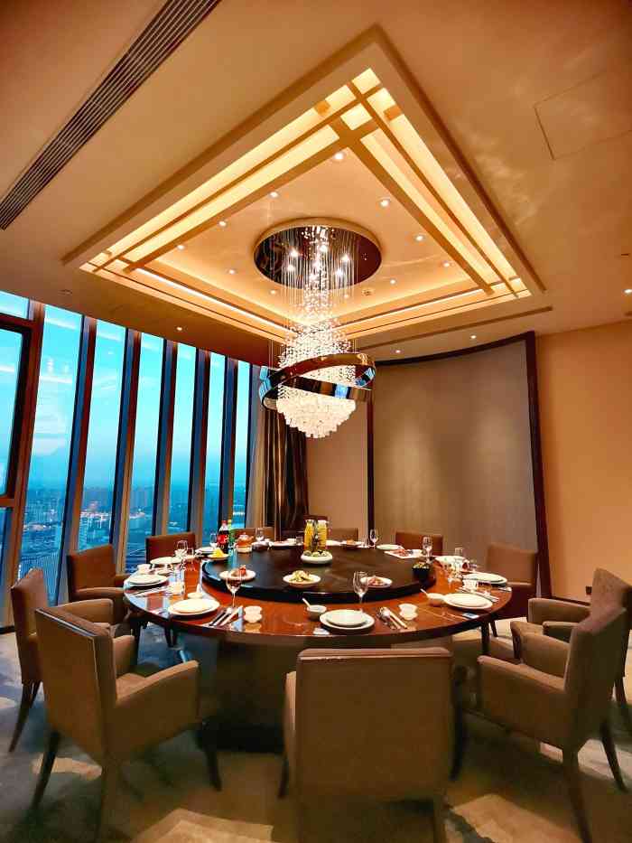 杭州环球中心45楼餐厅图片