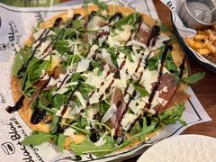 黑松露火腿菌菇芝士薄饼-Blac+Blac(中海环宇荟店)