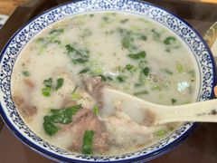 羊肉汤（多肉）-穆得·老周家牛肉烧饼(普利街店)