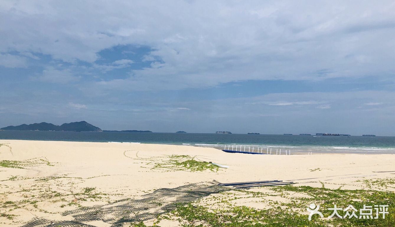 今天的快乐是蓝色的,是西涌给的