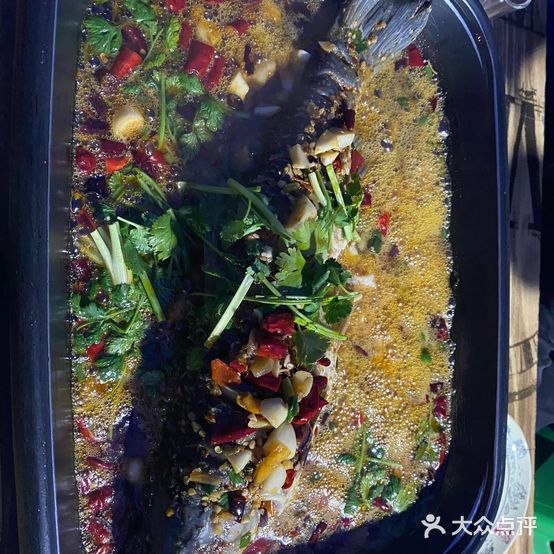羊加菜巫溪纸上烤鱼
