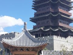 -城墙带状公园-大同古城墙广场停车场