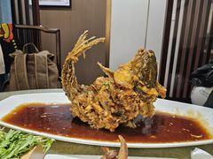 糖醋黄河大鲤鱼-老德州四合院·德州菜(天衢路店)