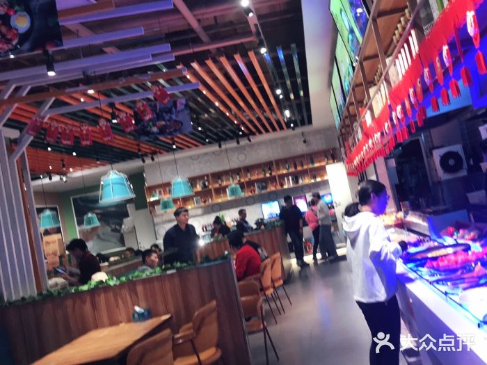 快乐爱斯米牛排自助(正大广场店)大堂图片