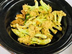干锅有机花菜-山顶顶概念四川菜(黄埔大道店)