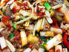 炒羊肝-简阳董家埂羊肉汤