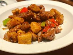 黑胡椒杏鲍菇牛肉粒-汤城小厨•粤菜•靓汤(西直门凯德MALL店)
