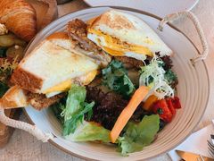 牛排芝士蘑菇北海道三明治-玲婧胡同·生日蛋糕·餐厅(嘉里城店)