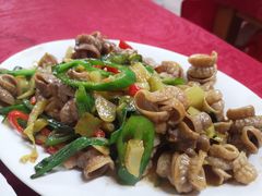 酸菜炒鱼肠-蛇口康乐快餐鱼仔档(翠苑小区店)