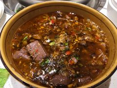 酸菜羊血-不炭白烧烤(成都首店)