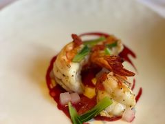 甘草黄油香煎大红虾-Le Comptoir de Pierre Gagnaire
