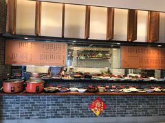 自助取餐区-翠山·映月湖景餐厅(映月湖公园店)