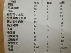 账单-搓火大都会(广安门总店)
