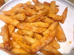 蛋黄焗南瓜-小船渔村•大连菜•大连焖鱼(黄河路店)
