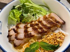 碳烤猪颈肉捞檬粉常温-美奈小馆·东南亚菜(福田星河COCO Park店)