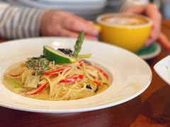 青咖喱鸡肉意面-UPPER KITCHEN(延安路店)