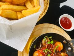 酸辣墨鱼-Lets burger非常汉堡·环球风味(蓝色港湾店)