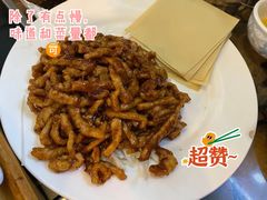 京酱肉丝-闻道食府烙饼卷带鱼(原车耳营店原大觉寺店)