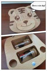 -凤鸣笔庄婴儿满月理发胎毛笔制作
