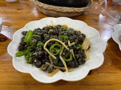 紫苏酸笋鼓汁炒石螺-南记食粥坊·宵夜大排档(岭南分店)