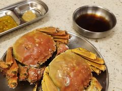 盐焗大闸蟹-白仁仔· 活烤海鲜 宵夜(豫园店)
