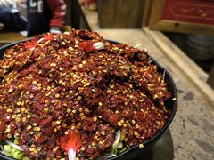 秘制麻辣牛肉-码头故事火锅(大丰店)