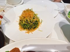 巧拌豆苗-四季民福烤鸭店(王府井灯市口店)